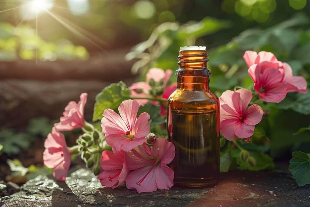 Comment utiliser l'huile essentielle de géranium pour éloigner efficacement les moustiques