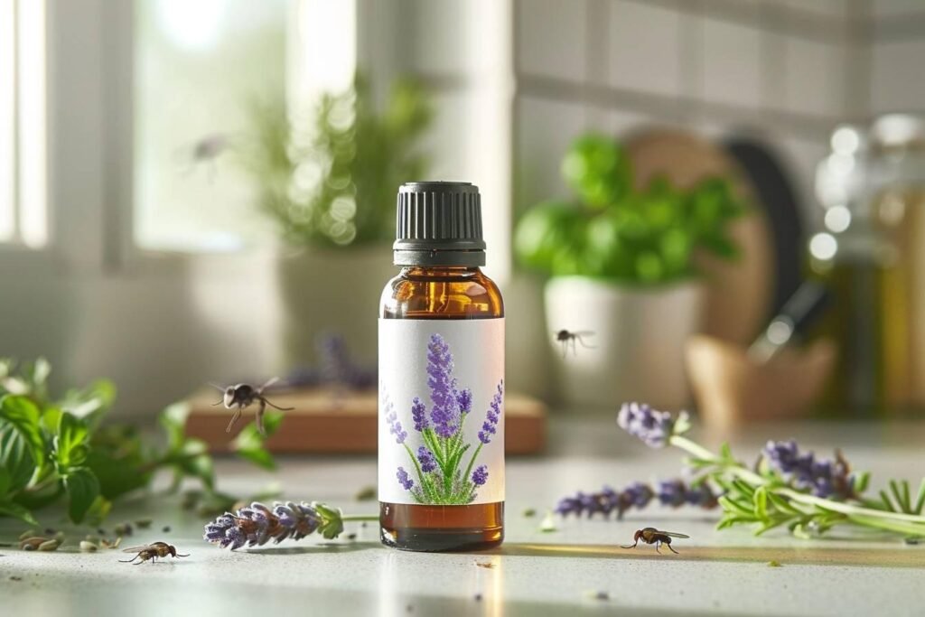 Comment utiliser l'huile essentielle de lavande pour repousser les mouches efficacement